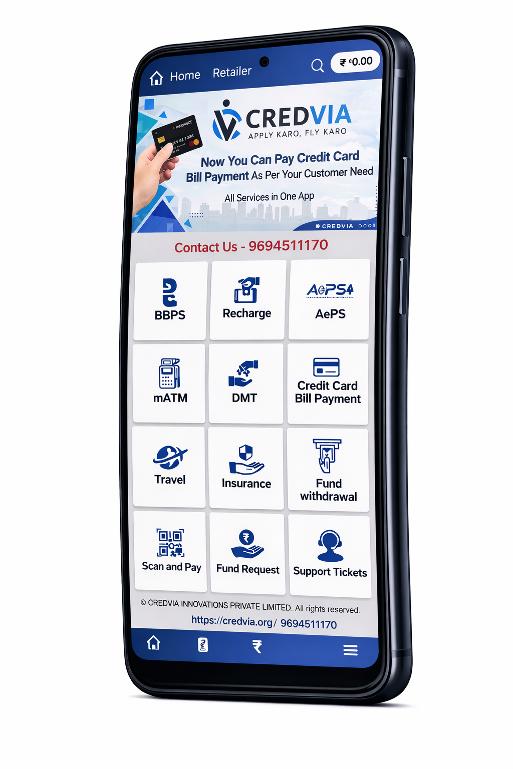 CREDVIA INNOVATIONS PRIVATE LIMITED prime app